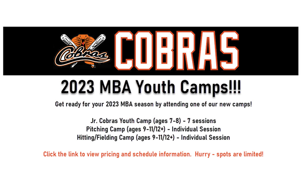2023 Youth Camps!
